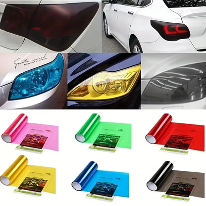 Car Light Headlight Taillight Tint Styling Waterproof Protective Vinyl Film