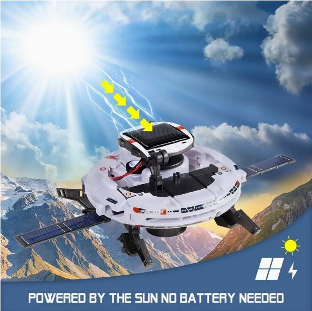 6-in-1 STEM Solar Robot Kit for Kids