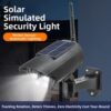 PM 380 Solar Powered Dummy Camera with Flashing LED