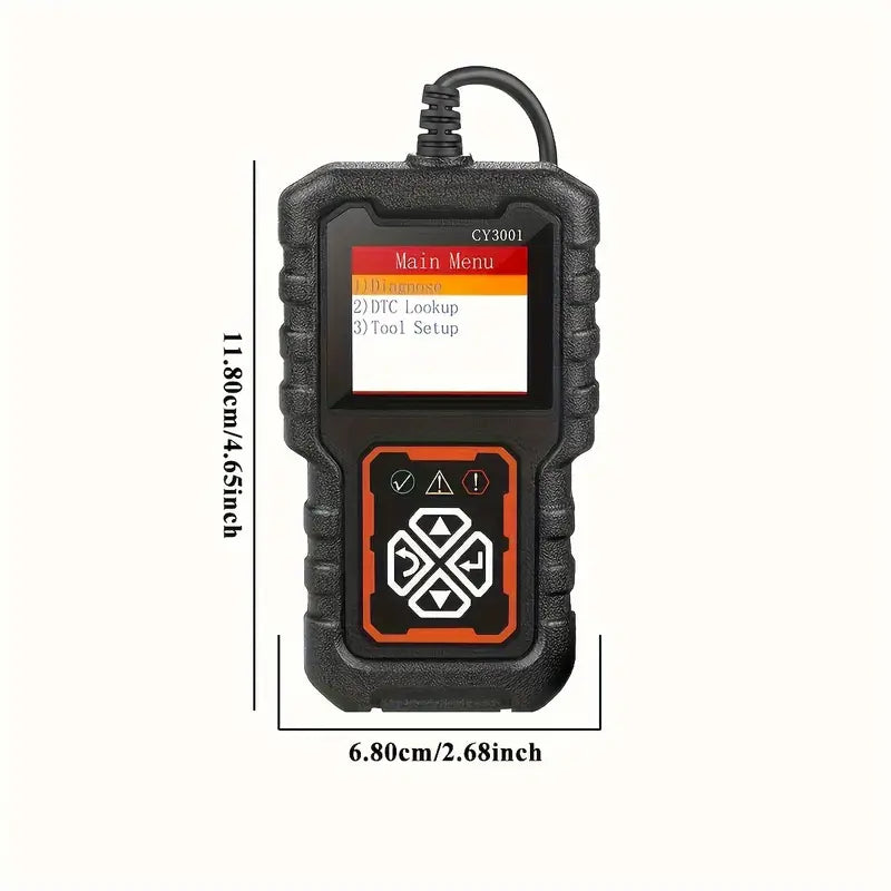 Car OBD2 Code Diagnostic Scanner Reader and Erase Engine Fault Codes