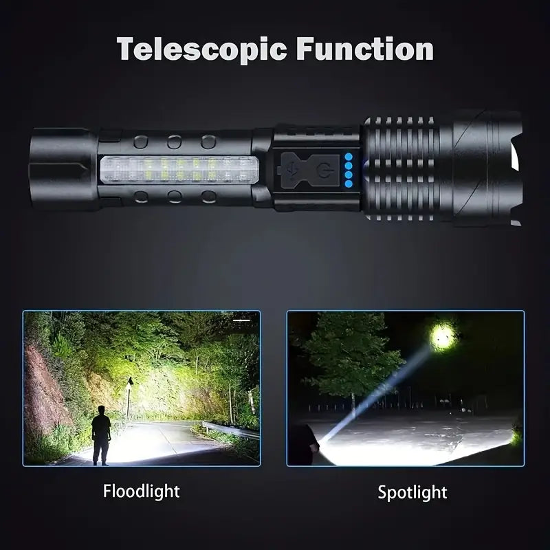 Staaricc Super Powerful USB Rechargeable LED Torch