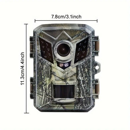 Mini Trail Camera, HD Game Hunting Camera Motion, Activated With IR Night Vision