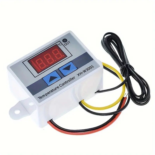 Digital LED Temperature Controller XH-W3001 For Incubator Cooling and Heating