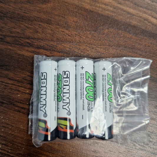 Demo SDNMY AAA 2700mAh 1.2V  Rechargeable Ni-MH Batteries | SDNMY - Little Tokyo SA
