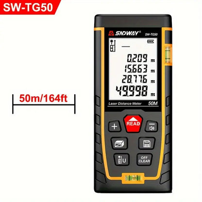 Digital Laser Distance Meter, Sndway Trena Laser Tape Range Finder