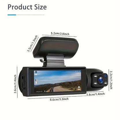 1080P HD Dash Camera Front And Inside With 32G SD Card