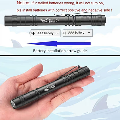 3 Mode Smiling Shark UV Flashlight