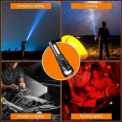 Staaricc Super Powerful USB Rechargeable LED Torch