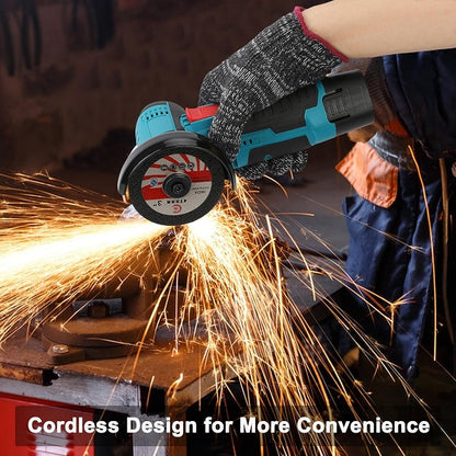 Jiageng JG20375060 Handheld Angle Cordless Angle Grinder 12V 4500mah Battery