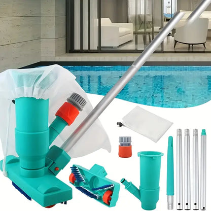 Portable Swimming Pool Vacuum Cleaner Head with Leaf Bag