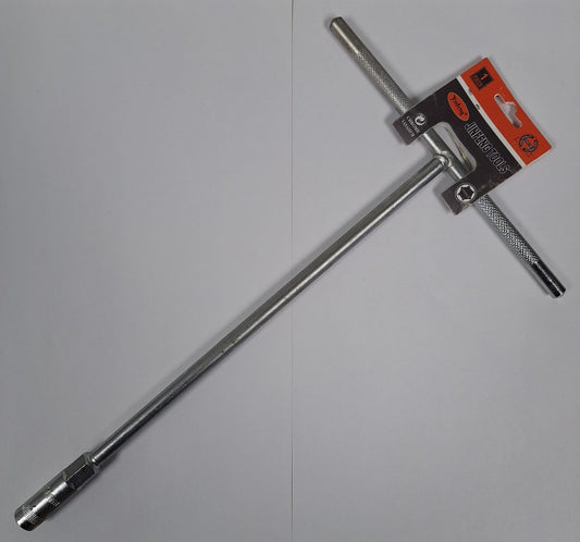T-Type Chrome-Vanadium Hexagonal Socket Wrench - 9mm