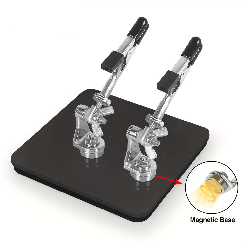 Soldering Helping Hands - PCB Holder with Magnetic Flexible Arms, and ...