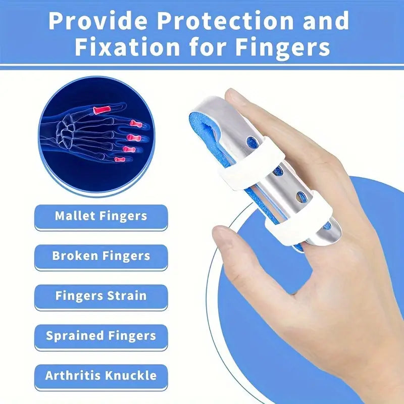 Finger Support Brace, Finger Stabilizer For Broken Fingers