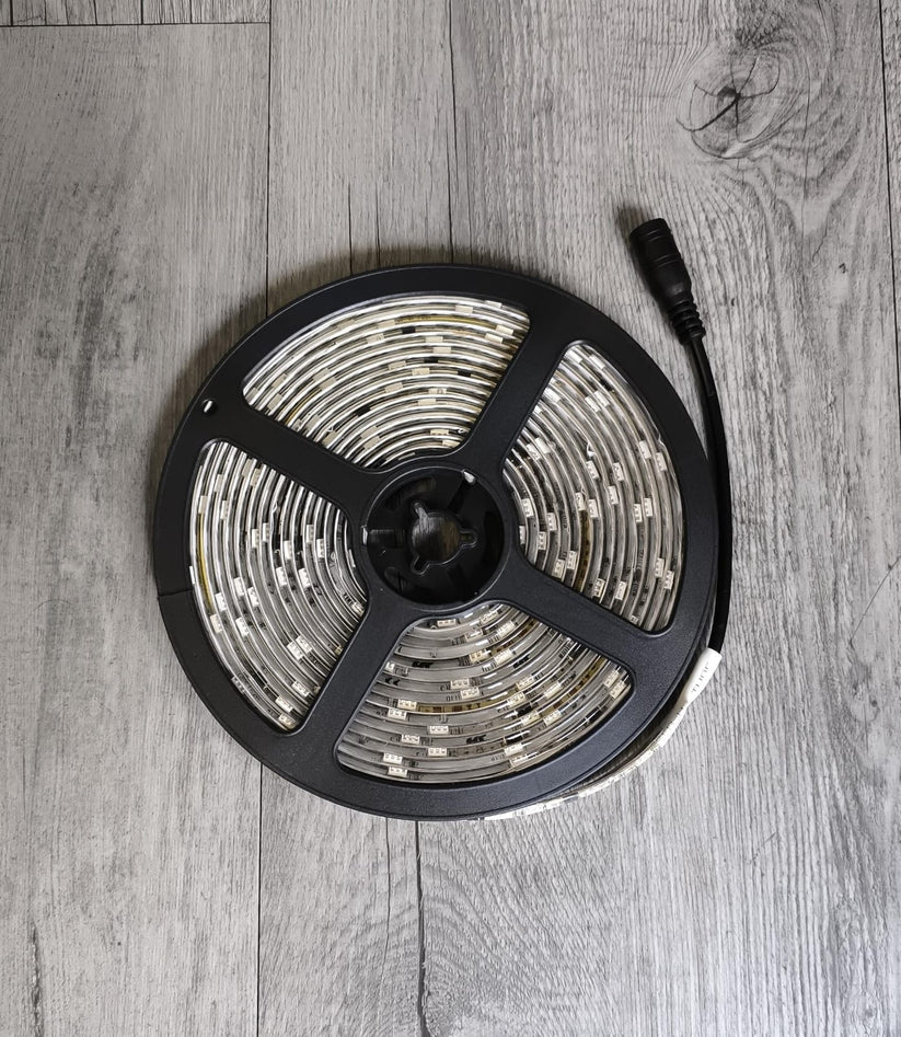 12v DC 5m 150 x 5050Led Chip Soft Cool White Weatherproof LED Light Strip Roll