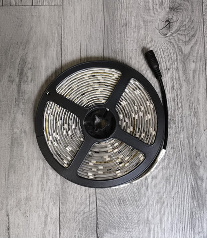 12v DC 5m 150 x 5050Led Chip Soft Cool White Weatherproof LED Light Strip Roll