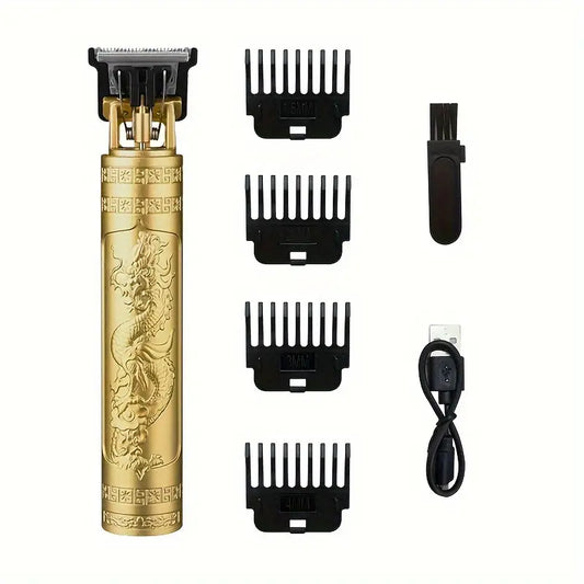 High-Performance Cordless Rechargeable Hair Clipper & Beard Trimmer Kit