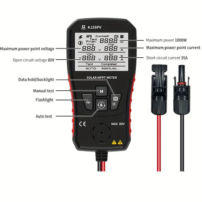 KJ26PV Solar Panel Tester