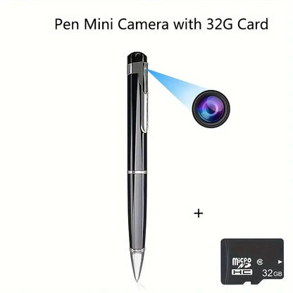 Mini Portable 1080p Wearable Camera Recorder Pen