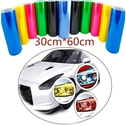 Car Light Headlight Taillight Tint Styling Waterproof Protective Vinyl Film