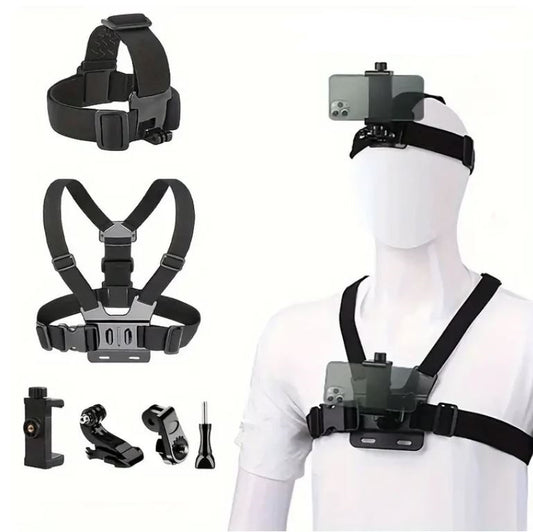 All-in-One 6pc Action Camera Kit