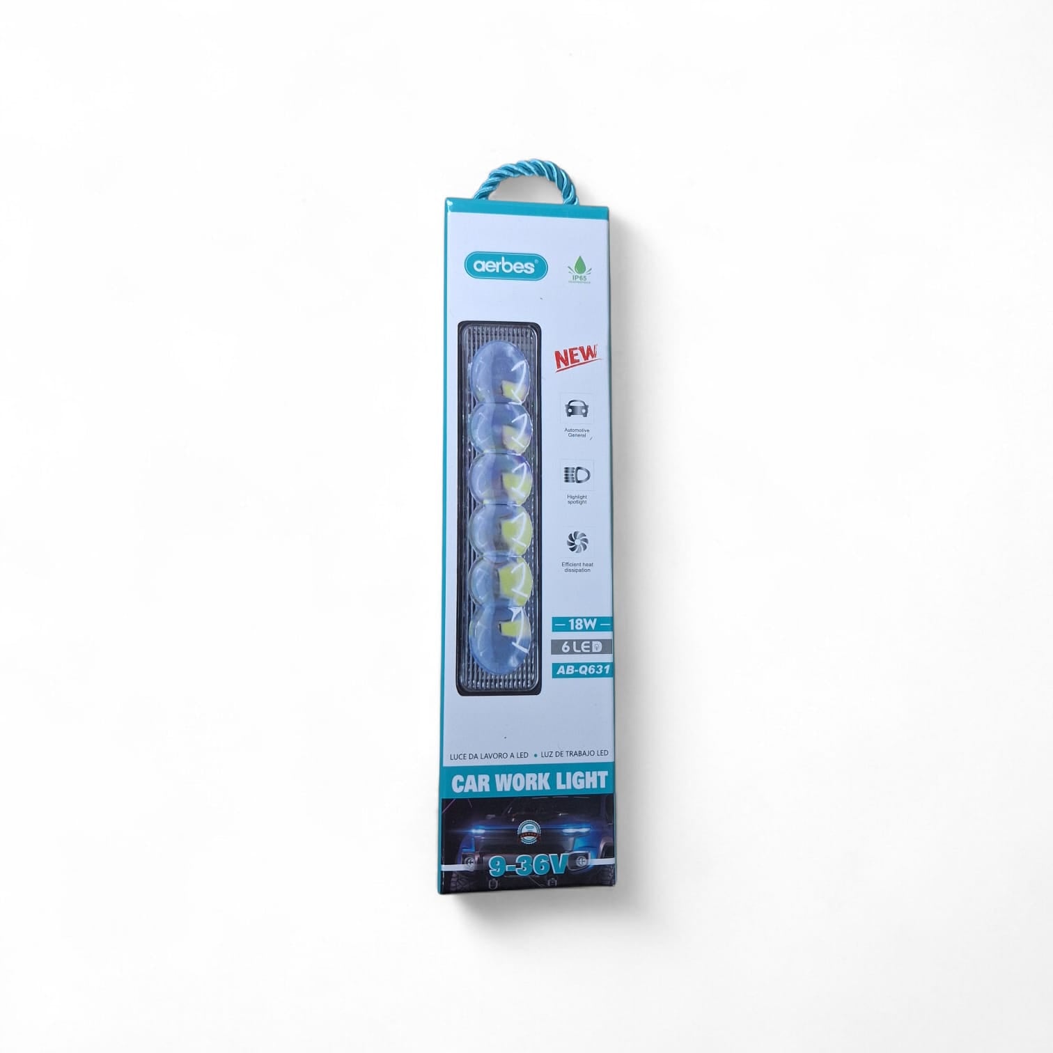 Aerbes AB-Q631 18W 6 Bead 5D 35MM 24V All Aluminum - Little Tokyo SA