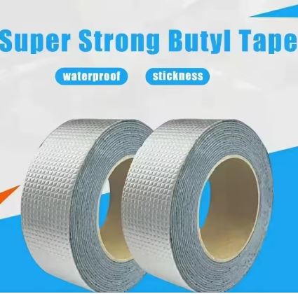 High Temperature Resistant Waterproof Aluminum Butyl Tape - Electromann SA