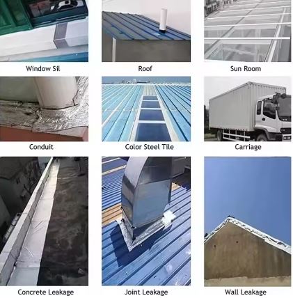 High Temperature Resistant Waterproof Aluminum Butyl Tape - Electromann SA