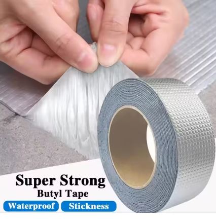 High Temperature Resistant Waterproof Aluminum Butyl Tape - Electromann SA