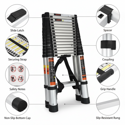 2.6M Extendable Ladder