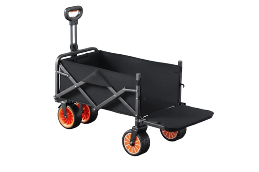 Electric Camper Hand Push Power Outdoor Camp Picnic Camping Folding Cart
