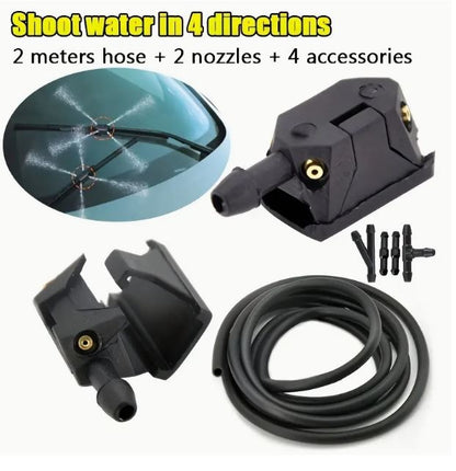 Universal Car Windshield Wiper Nozzle And Hose Kit