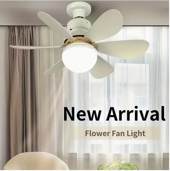 23Watt Screw Socket Fan E26/E27 Base Fan Light and Remote LED