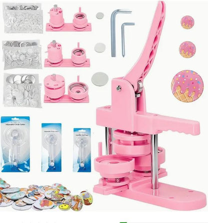 "Creative Charms" Diy Pin Badge Maker Kit