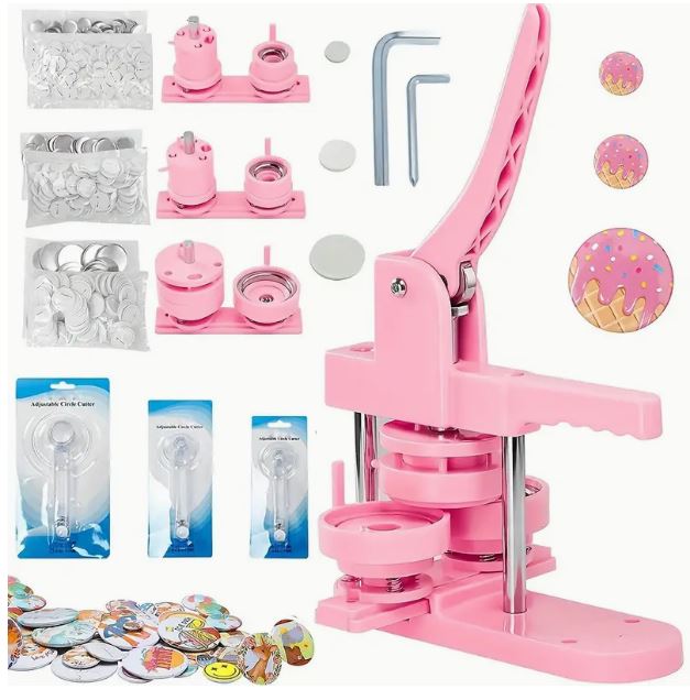 "Creative Charms" Diy Pin Badge Maker Kit