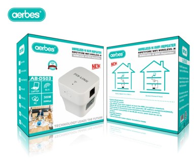 Aerbes AB-D503 Network Extender Repeater 300mbps Pix-Link