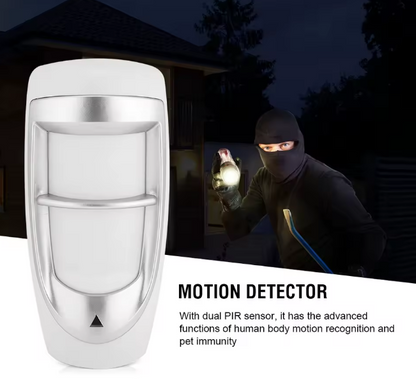 DG85 Outdoor Waterproof Wired Motion Detector Dual PIR Sensor Pet Immunity Security System Motion Detector Sensor