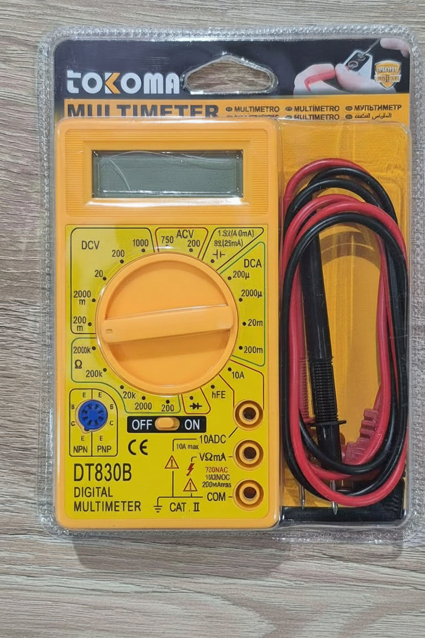 High Quality Tokoma Multimeter - Little Tokyo SA