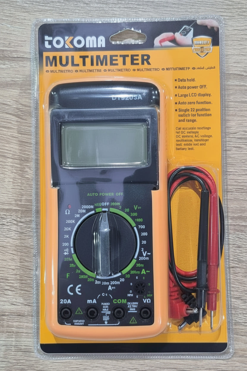 High Quality Tokoma Multimeter - Little Tokyo SA