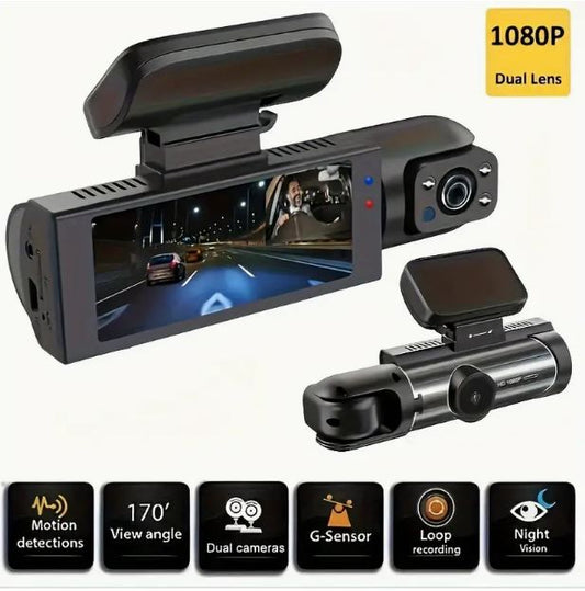 Dash Camera Front And Inside, 8.03cm Dash Cam 1080P