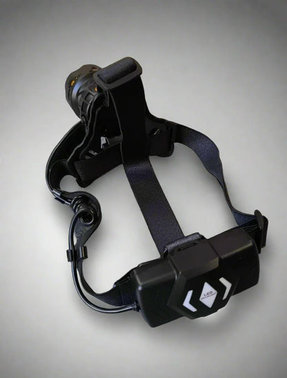 High Power Tactical Multiple Mode Headlamp with Zoom