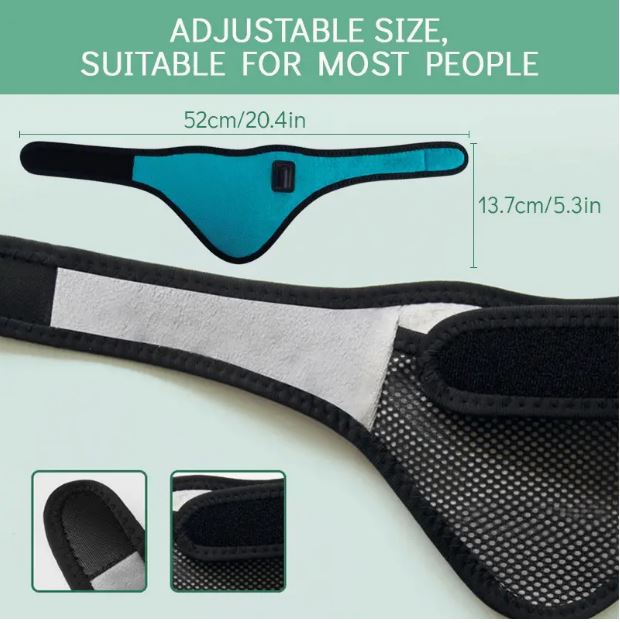 1pc Graphene Electric Low Pressure Heating Neck Protector