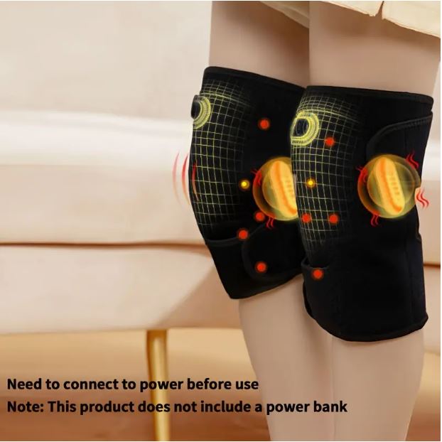 2-in-1 Heating & Vibration Knee & Elbow Massager