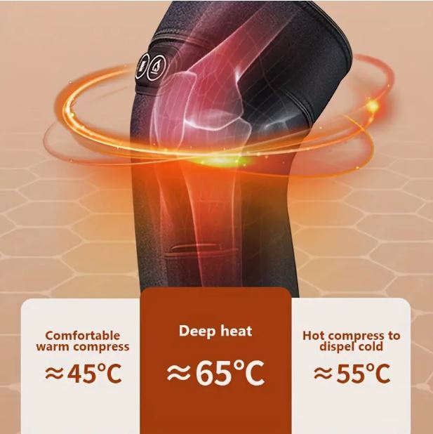 2-in-1 Heating & Vibration Knee & Elbow Massager