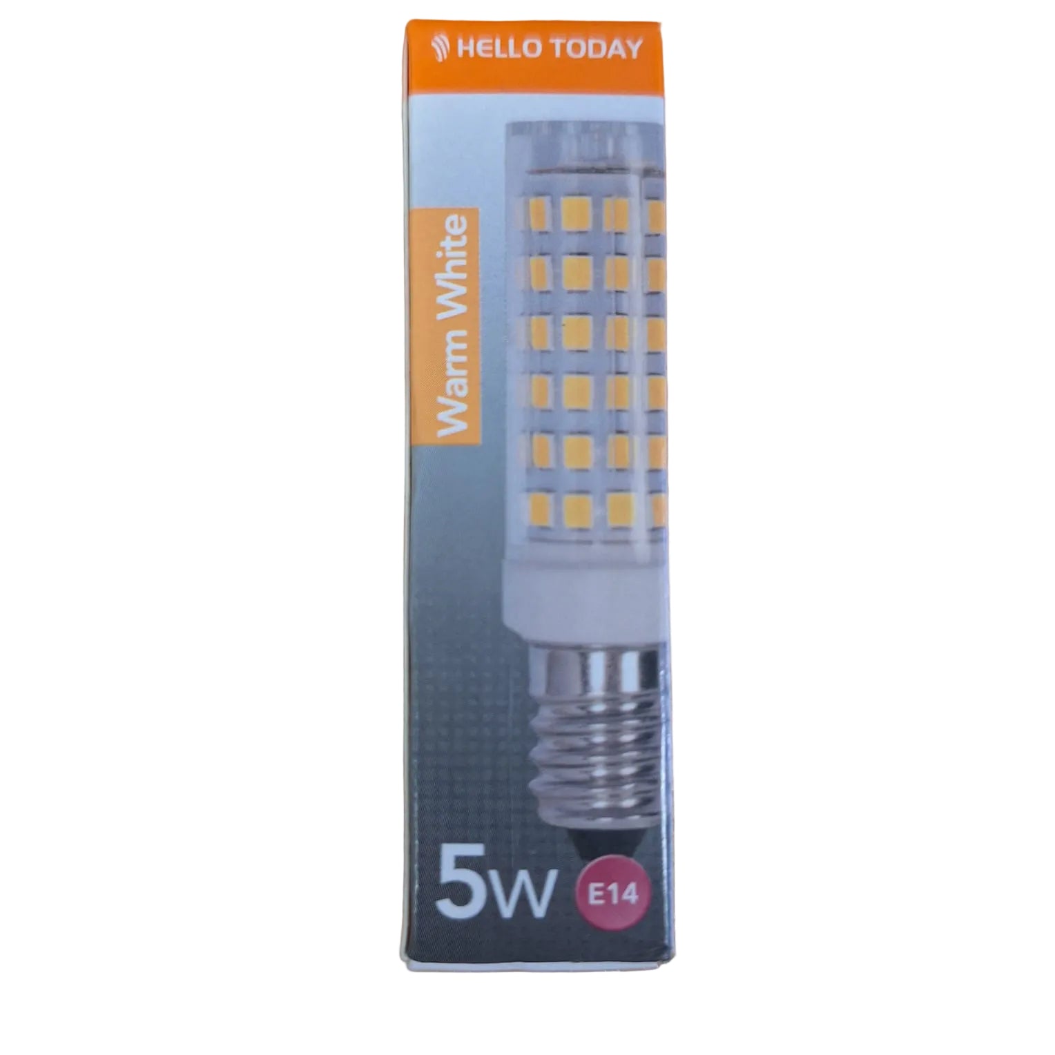 Hello Today E14 5W Warm White Screw LED - Little Tokyo SA