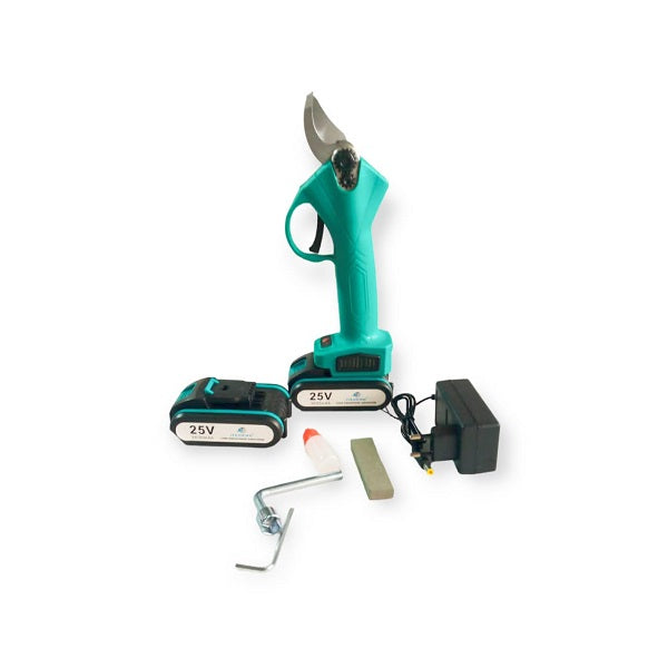 JG0616 Electric Pruning Shear With Two 25V Batteries