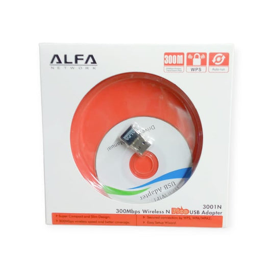 Alfa Network Wifi USB Dongle 300mbps