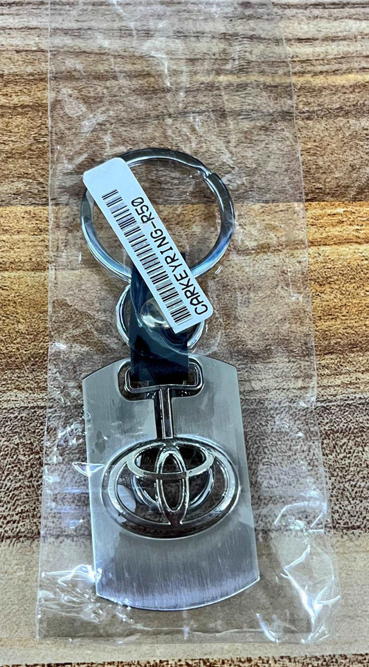 Silver Toyota Keyring