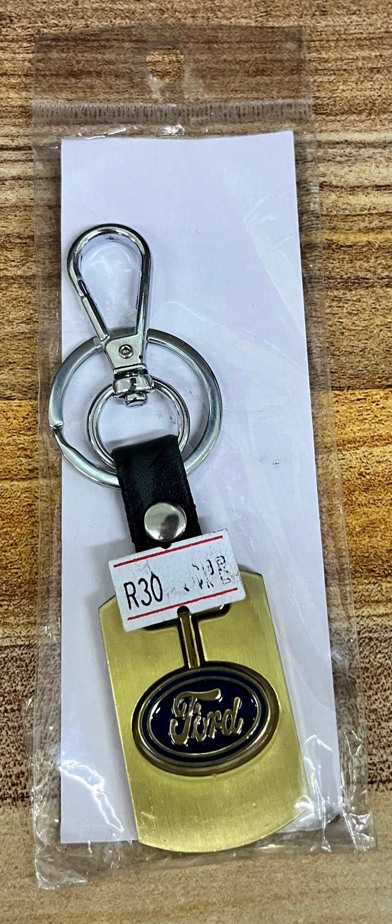 Gold Ford Keyring