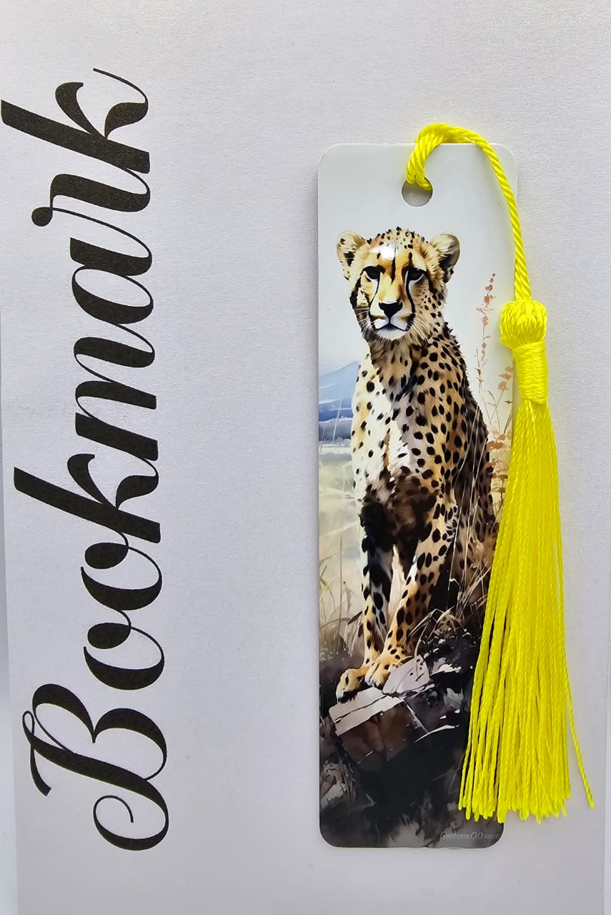 Wildlife Metal Bookmark - 12cm x 3cm printed one side