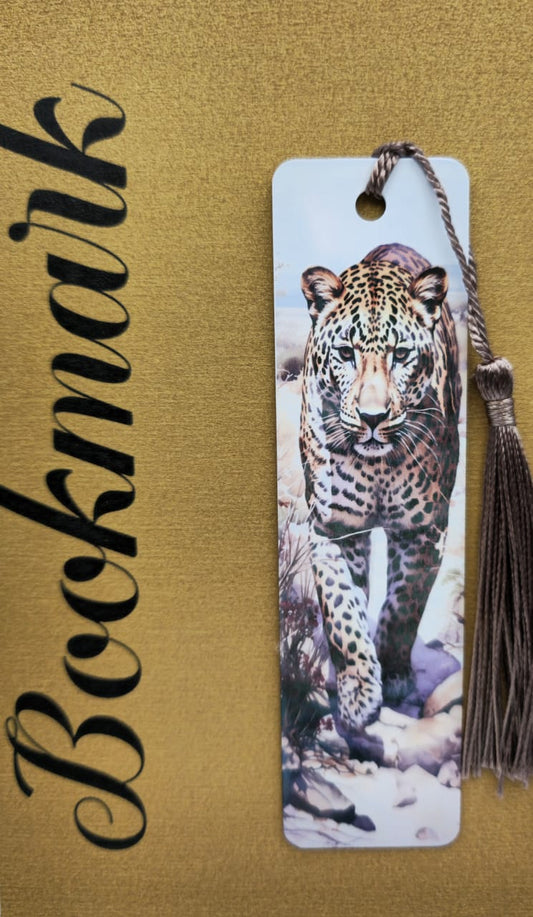 Wildlife Metal Bookmark - 12cm x 3cm printed one side